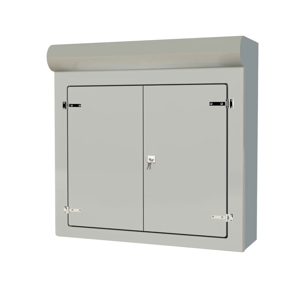 VR8 GRP Kiosk, 1300 x 400 x 1250 mm GRP enclosure