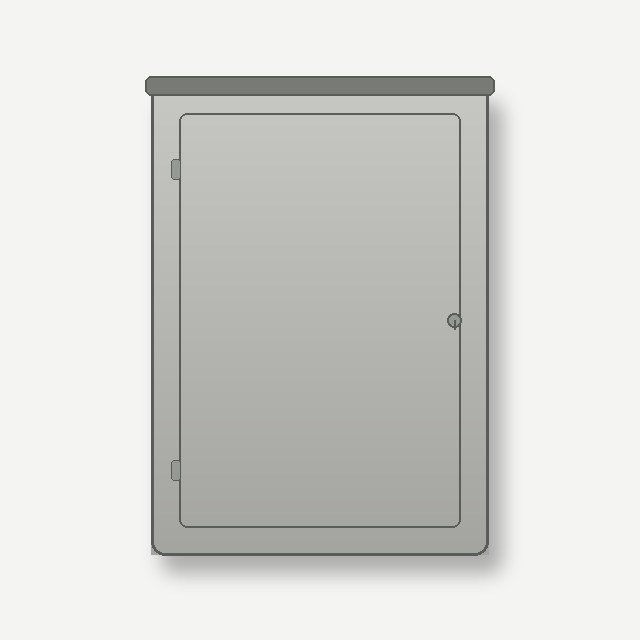 WM10 GRP Enclosure, 536 x 300 x 747 mm GRP enclosure