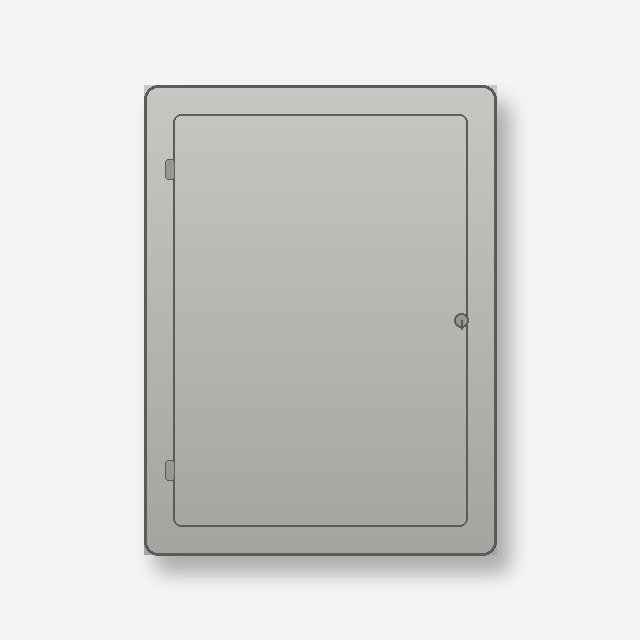 WM11 GRP Cabinet, 600 x 300 x 800 mm GRP enclosure