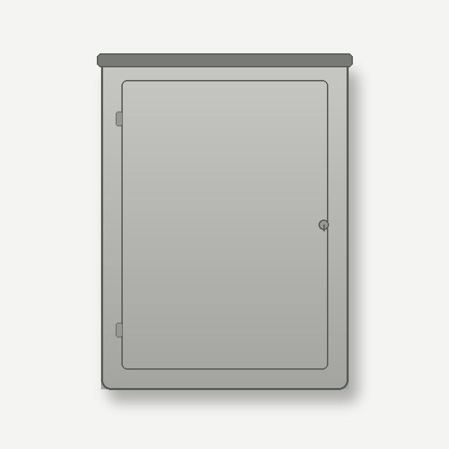 WM12 GRP Enclosure, 636 x 300 x 847 mm GRP enclosure