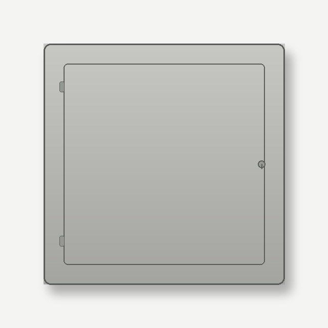 WM3 GRP Cabinet, 400 x 200 x 400 mm GRP enclosure